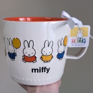 Miffy x Magenta Oversized Colorful Balloon Design Character Mug 🐰🎈